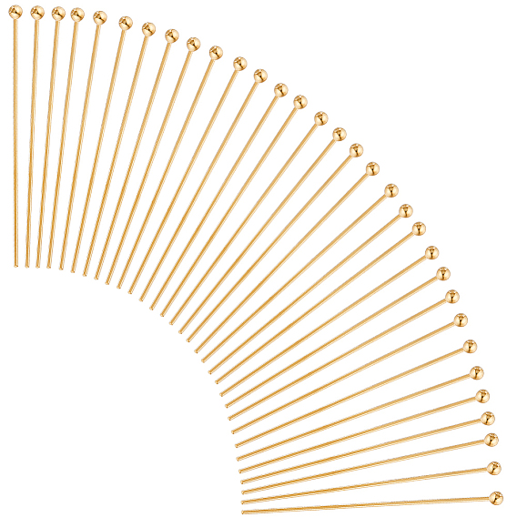 180 шт. Латунные штифты с шаровой головкой, долговечный, без никеля 