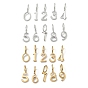 304 Edelstahl Reize, Zahl 0~9 Reize
