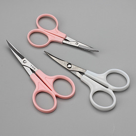 Stainless steel tilted embroidery elbow scissors DIY handmade thread scissors eyebrow trimming scissors