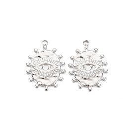 Ионное покрытие (ip) 304 настройки эмали подвески из нержавеющей стали, Овальный с глазом