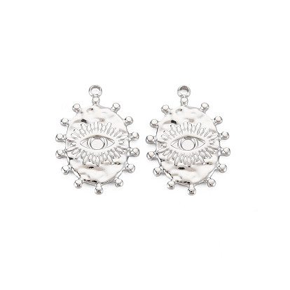 Ионное покрытие (ip) 304 настройки эмали подвески из нержавеющей стали, Овальный с глазом