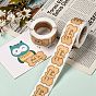 Thank You Stickers, Self-Adhesive Kraft Paper Gift Tag Stickers, Adhesive Labels, for Presents, Packaging Bags, with Word Thank You for your order