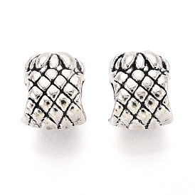 Европейские сплавочные бусины тибетского стиля , ананас, бусины с большим отверстием