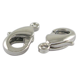 Ювелирная фурнитура, Карабин-лобстеры, латунные, без кадмия и без свинца