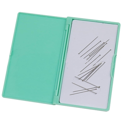Magnetic Needle Storage Case, Stitching Sewing Pin Plastic Box, Rectangle