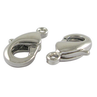 Ювелирная фурнитура, Карабин-лобстеры, латунные, без кадмия и без свинца