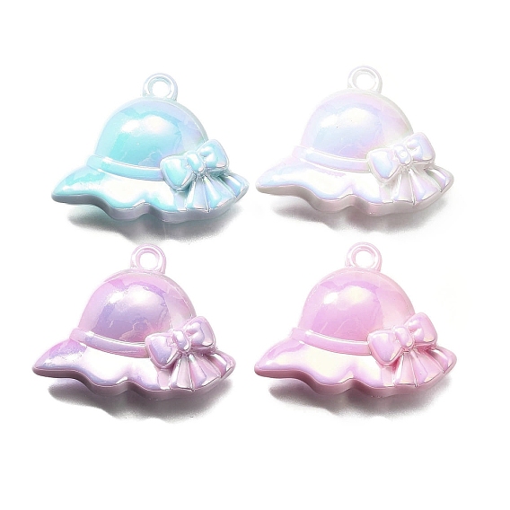 УФ-покрытие акриловыми подвесками, шляпа