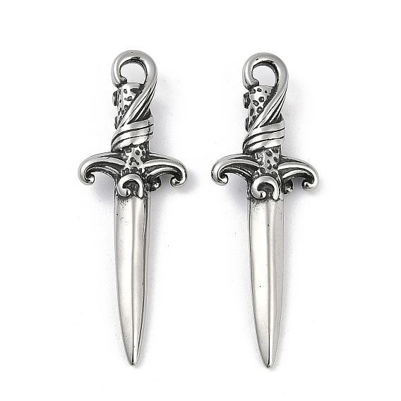 316 хирургические подвески из нержавеющей стали, очарование меча