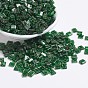 Perles miyuki tila, perles de rocaille japonais, 2-trou, couleurs transparentes picasso