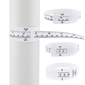 4 шт 4 стили pp пластиковая лента для измерения окружности головы ребенка, Измеритель физического здоровья младенца