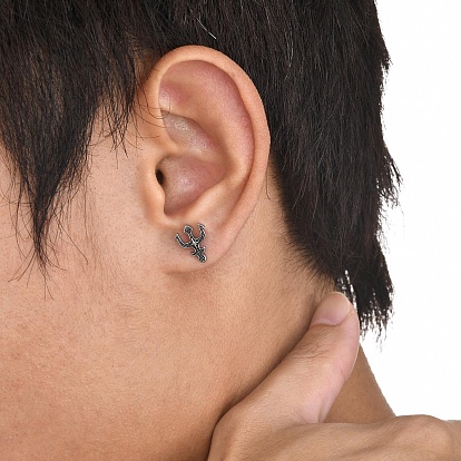304 Stainless Steel Stud Earrings, Barbell Cartilage Earrings, Tool