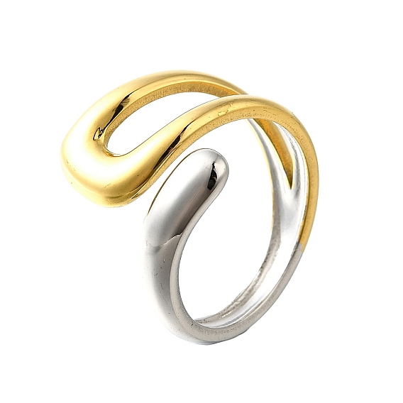 304 открытые манжеты из нержавеющей стали, неправильная форма линий