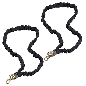 2Pcs Polyester ID Card Name Card Straps, with Alloy Clasp