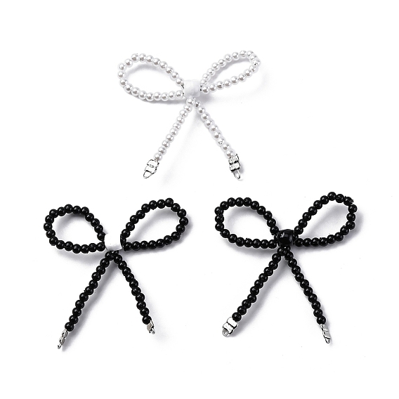 Ссылки на компоненты люстры-банта из сплава и стекла, платина