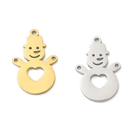 Рождество 304 компоненты люстры из нержавеющей стали ссылки, ссылки для лазерной резки снеговика