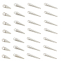 90Pcs 3 Style Alloy Charms, Cone Charm