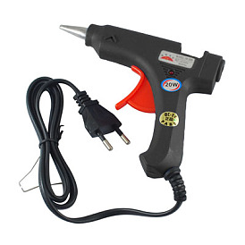 Jewelry Tools, Glue Gun, Black, 135x105mm, Voltage: 100-240V, Fit for 7mm Plastic Sticks