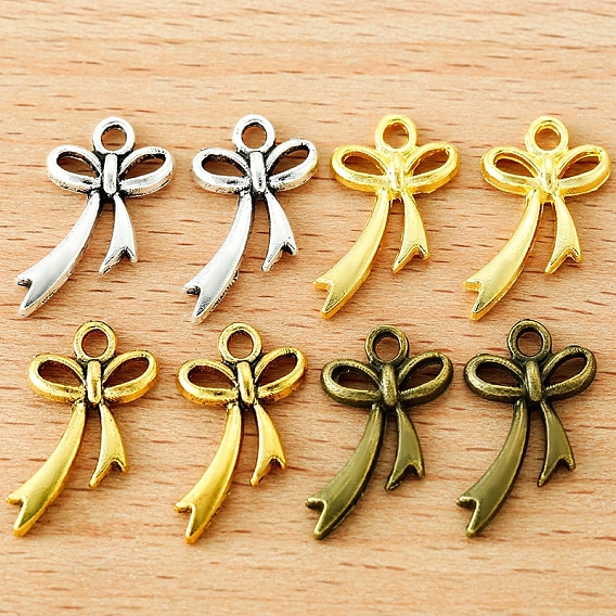 Alloy Pendants, Bowknot