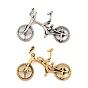 304 из нержавеющей стали большие кулоны, велосипедный шарм