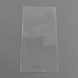 Bolsas de celofán del opp, Rectángulo, 12x6 cm
