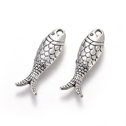Тибетский стиль сплава цинка подвески, рыба