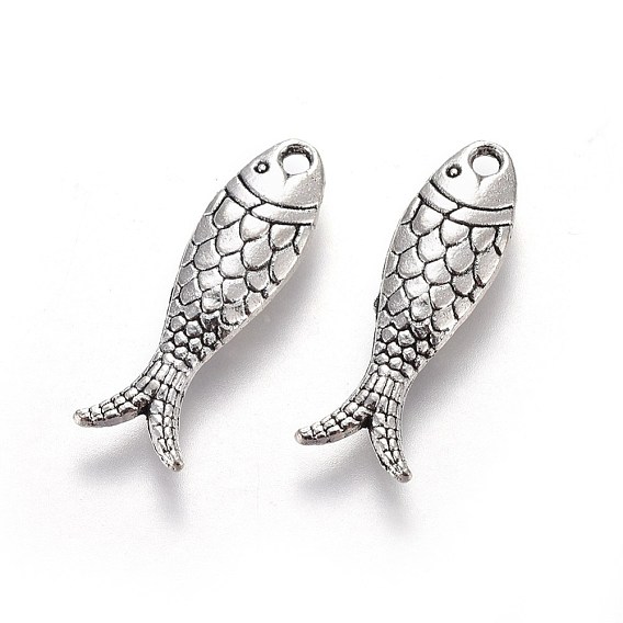 Тибетский стиль сплава цинка подвески, рыба