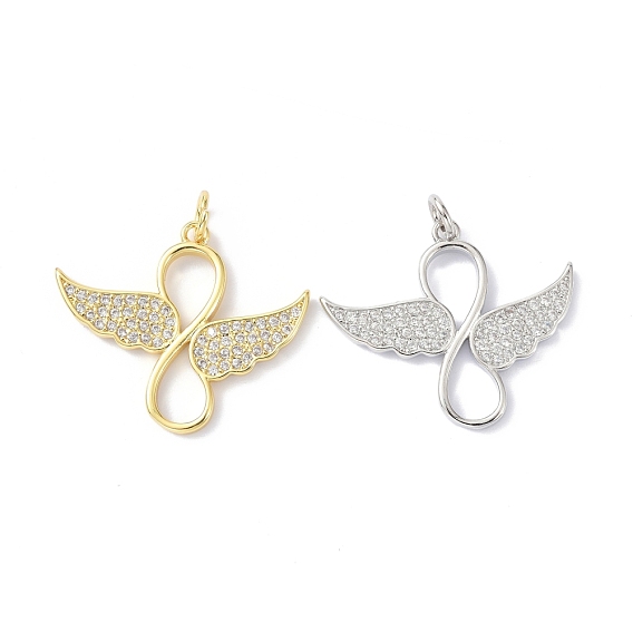 Латуни циркония кубической подвески, с целью перехода в кольце, долговечный, без свинца и без кадмия, ангел