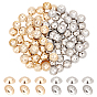 120Pcs 2 Style 304 Stainless Steel Bead Caps, Apetalous