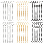 18Pair 3 Colors 304 Stainless Steel Earring Findings