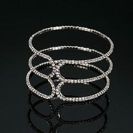 Fashionable Personalized Full Diamond Bracelet Women Simple Jewelry Simple Trendy Bracelet B084.
