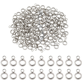 150шт 304 дужки из нержавеющей стали, петля под залог, кольцо