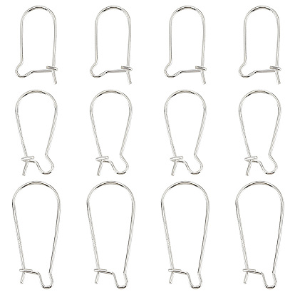 12шт. 3 стиль 925 серьги-кольца из стерлингового серебра, провод почки