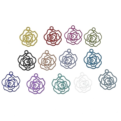 Аэрозольная краска 430 подвески из нержавеющей стали, цветок