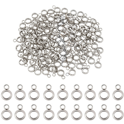 150шт 304 дужки из нержавеющей стали, петля под залог, кольцо