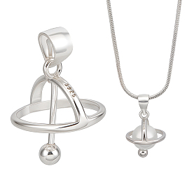 925 стерлингов серебряные подвески, с зонтиком