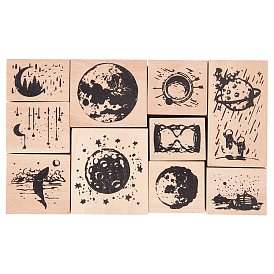 Schima Superba Wooden Stamps, Ocean Theme
