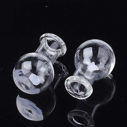 Cubierta de globo de vidrio soplado hecho a mano, para hacer colgantes de botellas