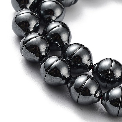 Synthetic Non-Magnetic Hematite Beads Strands, Lantern