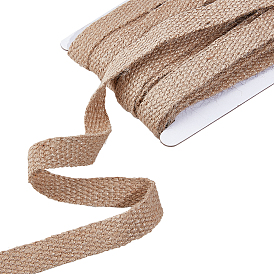 Jute Ribbon, for Christmas Wedding Party Decoration, DIY Craft, with Cardboard Display Card
