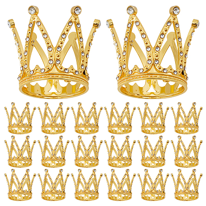 30шт. страз в виде короны из сплава для украшения торта на день рождения