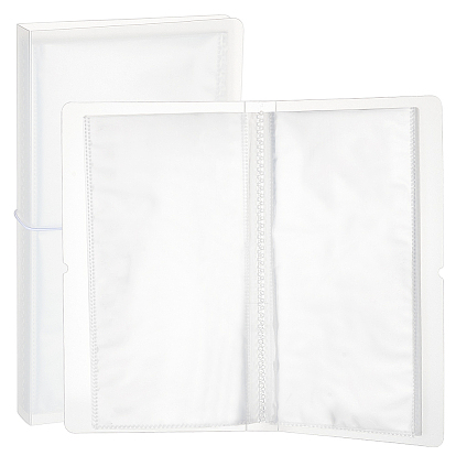 26/50 страницы прямоугольные пластиковые карты для хранения альбомов, фотокарточка коллекция наклеек книга, вмещает до 104/100 наклеек