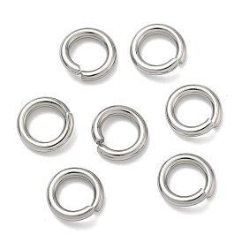 Устойчивы к потускнению 304 открытые соединительные кольца из нержавеющей стали, круглые