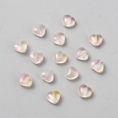 Бусины лэмпворк , сердце