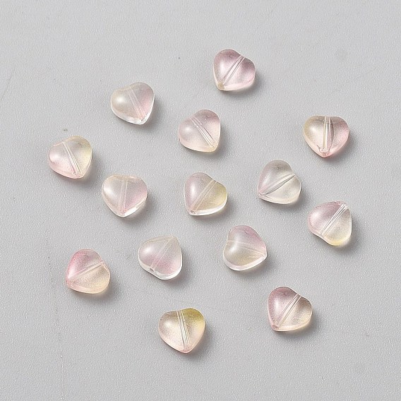 Бусины лэмпворк , сердце