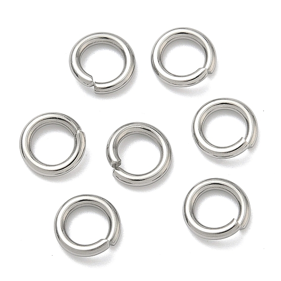 Устойчивы к потускнению 304 открытые соединительные кольца из нержавеющей стали, круглые
