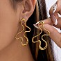 Irregular 304 Stainless Steel Stud Earrings for Women