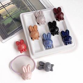 Opaque Acrylic Beads, Rabbit