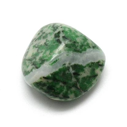 Natural Jade Gemstone Beads, Tumbled Stone, Nuggets, No Hole