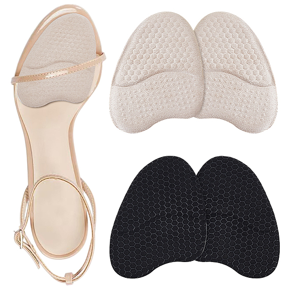 4 пар 2 цветов силиконовые противоскользящие подушечки для передней части стопы