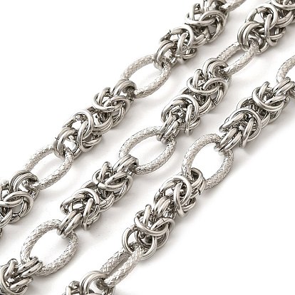 304 цепи из нержавеющей стали ссылка, несварные, овал с узлом, с катушкой